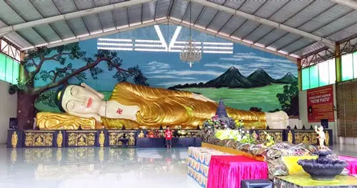 5 Patung Buddha Tidur yang Ada di Indonesia